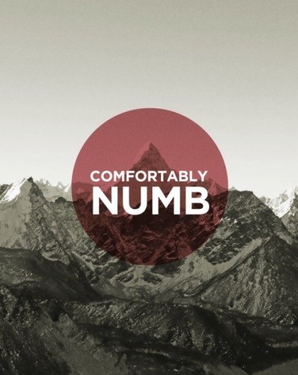 Please Invite Me #comfortably #mountain #red #numb #poster #circle #noic