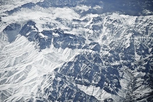 SKYFALL. | Flickr - Photo Sharing! #white #design #black #photography #blue #mountains