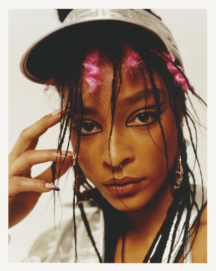 Fendi in the winter 2020 issue of Wonderland cap