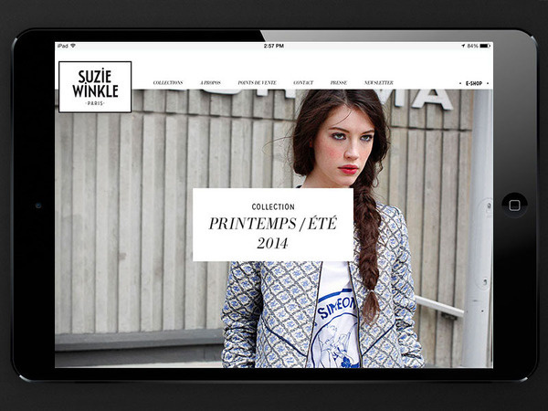 Suzie Winkle Re-branding #content #winkle #branding #lab #indentity #jade #design #cdlab #cordier #sonia #laurie #boisson #fashion #logo #gusta #dezyderiusz #suzie