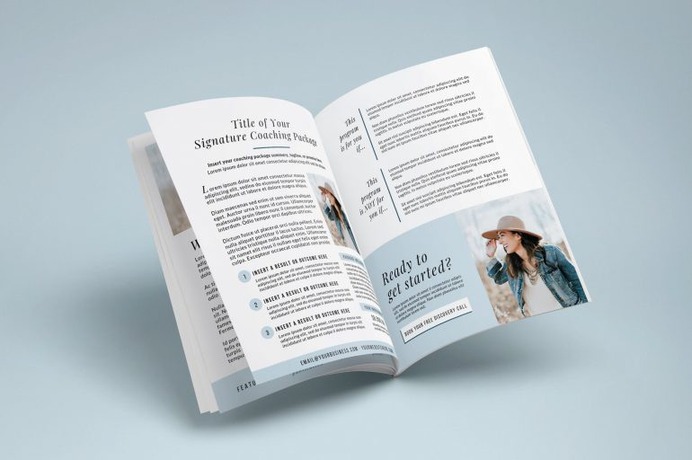 Coaching Package Template ~ Magazine Templates