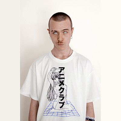 xe2x98xba Anime Club xe2x98xba - Cyber GF T-Shirt in White - Exclusive #eyes #shirt