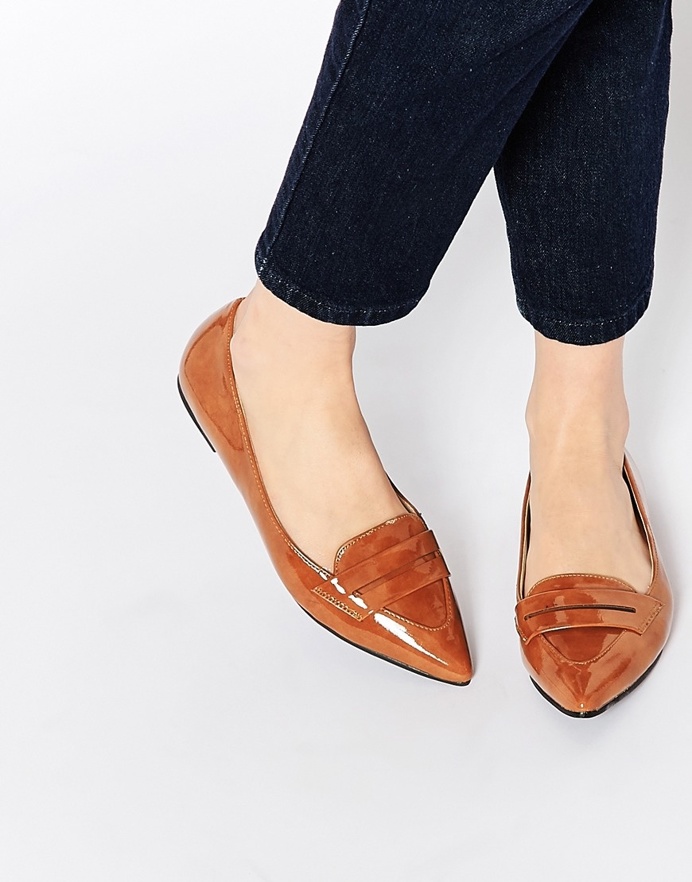 New Look Pointed Flat Loafer