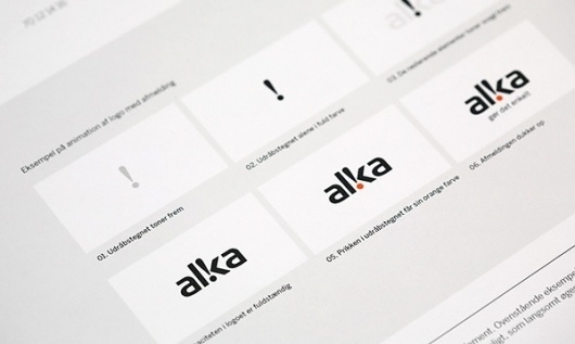 Corporate & Brand Identity - Alka, Denmark on the Behance Network #branding #guide #guidelines #corporate #style