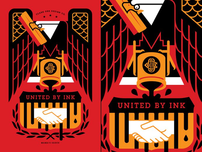 CODC / Mama's Sauce, Eagle Poster