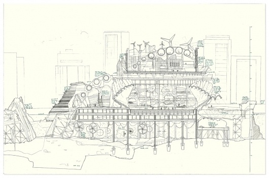 Megastructure « A-01 #architecture #drawing
