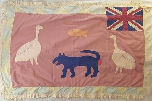 Fante_Asafo_Flag_12.jpg 550×366 pixels #flag #illustration #drawing #textile
