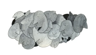 Steven's Doodles #stevens #illustration #watercolor #heads