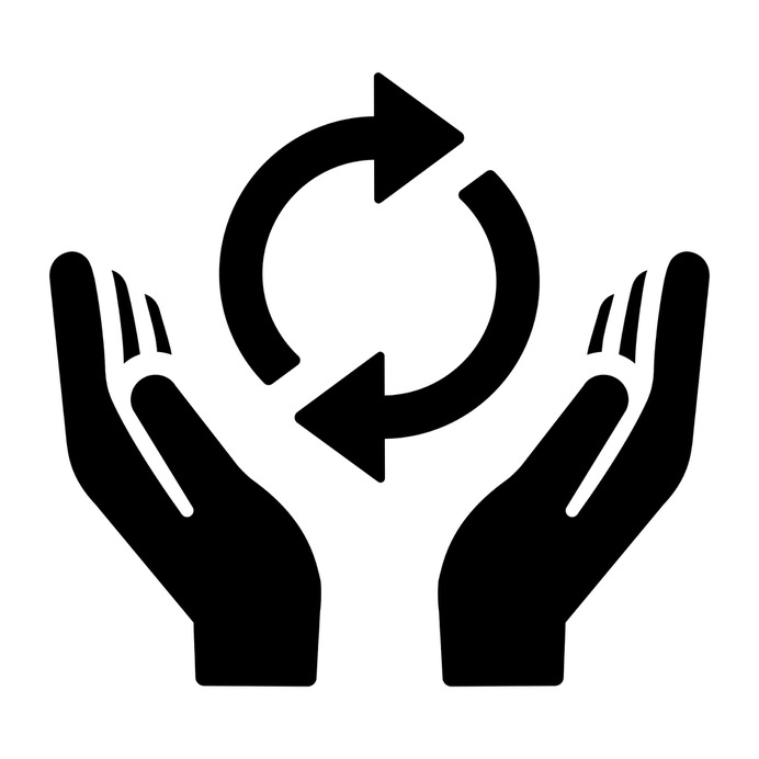 See more icon inspiration related to refresh, reload, hands, direction, orientation, seo and web, multimedia option, multimedia and arrows on Flaticon.