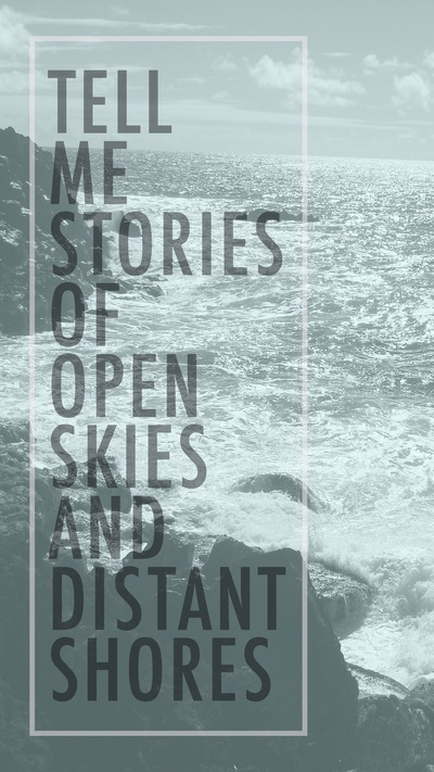 Open Skies Print #typography #type #poster #layout #fonts