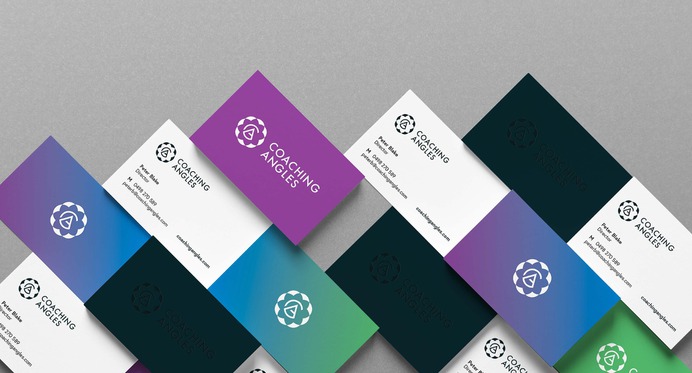 Coaching Angles #branding #design #colour #logo