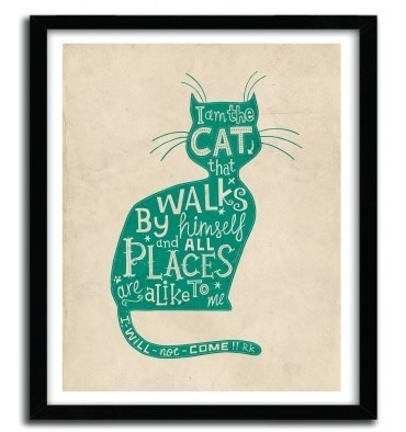 THE CAT by STEVE SIMPSON #print #art
