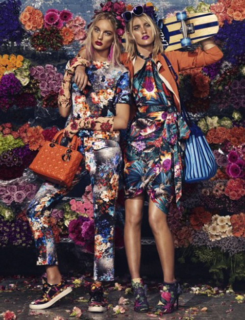 HIGH ROAD.LOW ROAD #fashion #campaign #floral