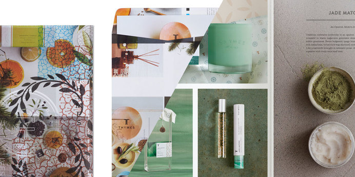 Thymes 2014 Catalog #catalog #print #design #layout #editorial