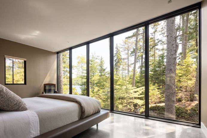 bedroom, Elliott Architects