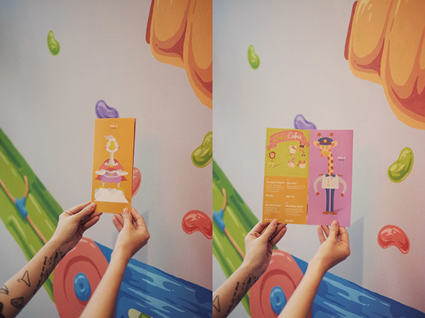 CAKE - A - BOO on Behance #branding #graphic #cafe #illustration #cakeshop
