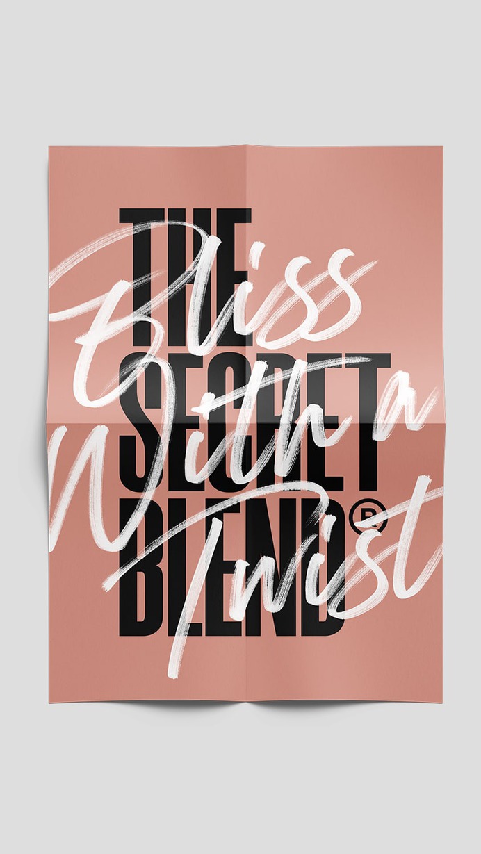 The Secret Blend - Mindsparkle Mag Insait designed the branding for The Secret Blend. #logo #packaging #identity #branding #design #color #photography #graphic #design #gallery #blog #project #mindsparkle #mag #beautiful #portfolio #designer