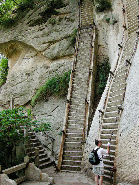 staircase in china #staircase #rock #china