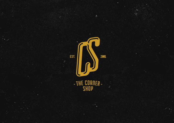 CORNER SHOP #logo #shop #corner