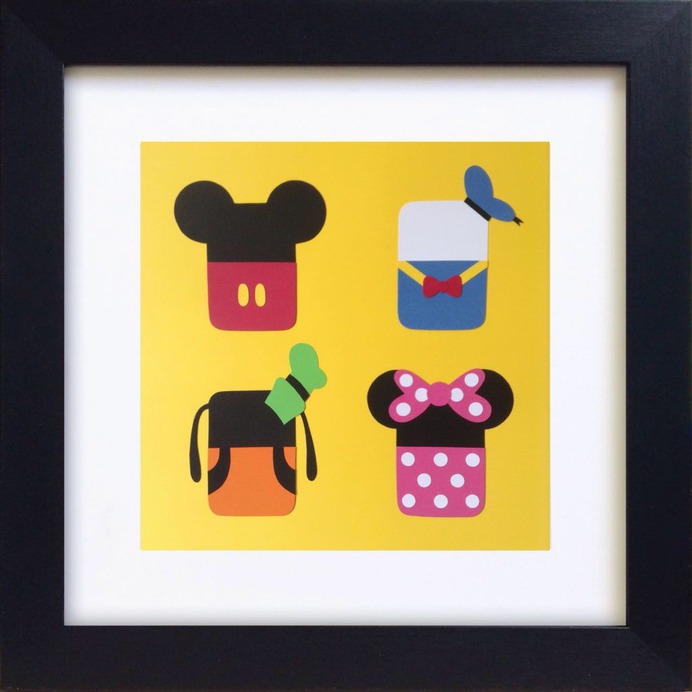 Minimal Disney Friends