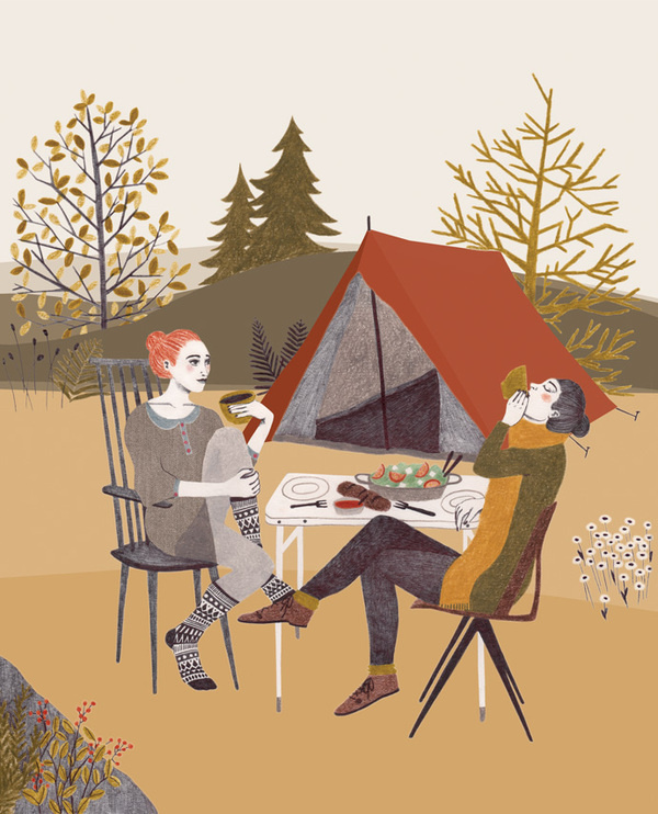 Gezondheidsweken_35_illustratie_web #illustration #handmade