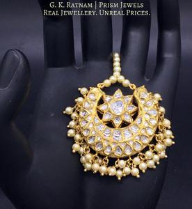 Maang Tika - gold diamond polki kundan meena jadau jewellery