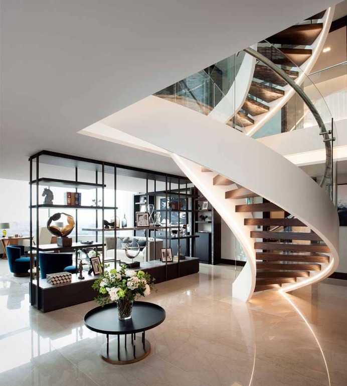 Corniche Penthouse, London / TG Studio