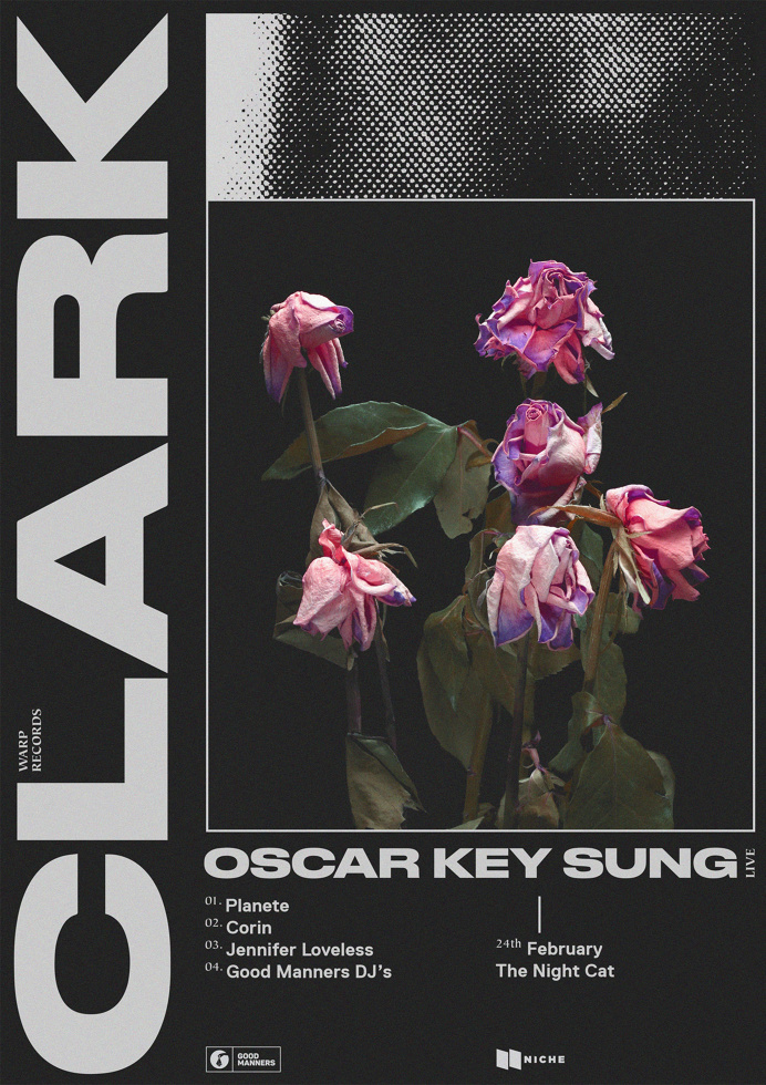 Clark - Tour Poster - Darren Oorloff