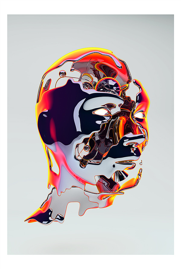 Metallic Faces for The Cool Hunter.