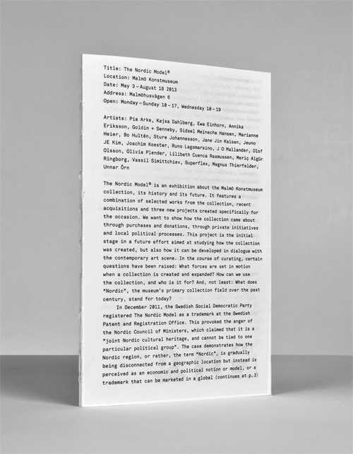 Research and Development #booklet #letters #typography