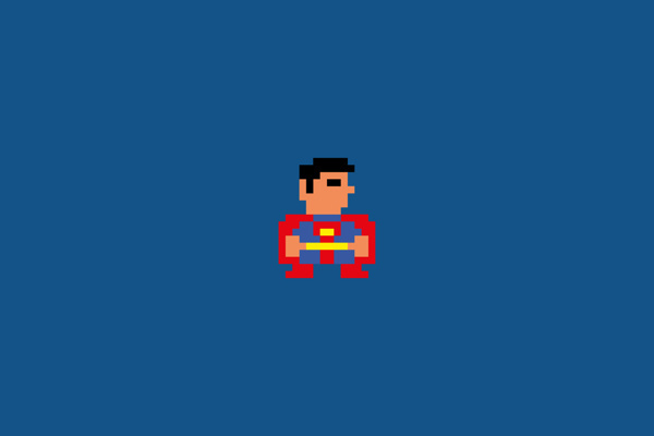 Pixel Heroes #hero #superman #pixel #8bit