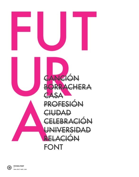 Image Spark Decimal #futura #font #poster #decimal