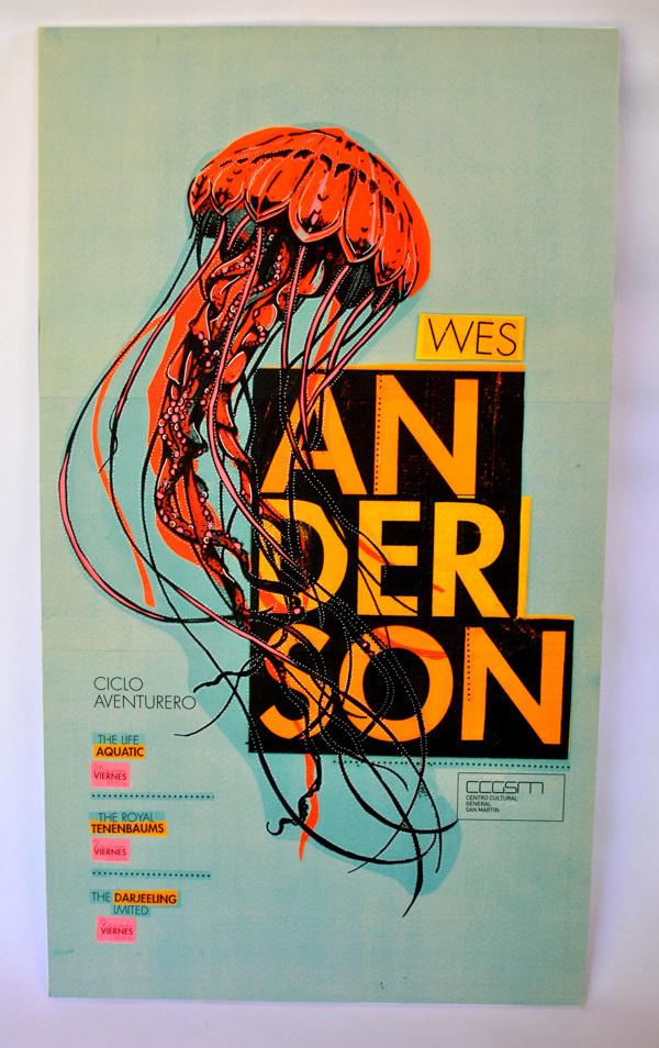 Ciclo de Cine: Wes anderson http://www.behance.net/gallery/Ciclo-de-Cine-Wes-anderson/6118733 #wes #anderson