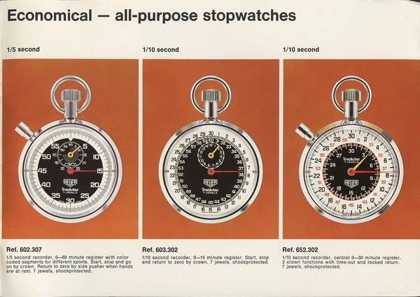 Heuer Catalog #clock #retro #stopwatches #heuer