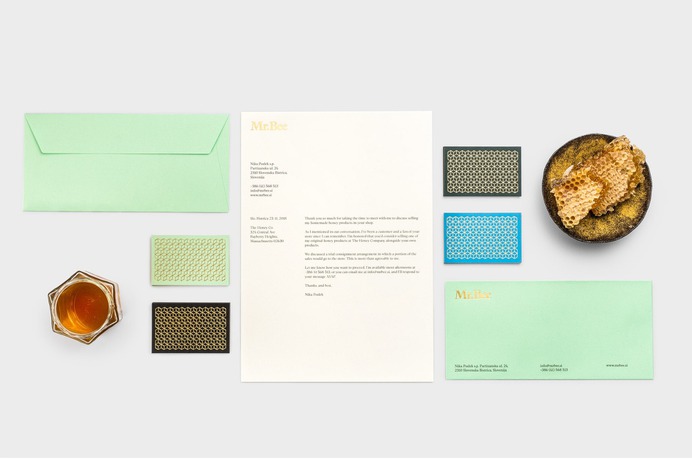 Mr.Bee - Mindsparkle Mag Mr.Bee branding project designed by Diano Kitanovski is a small family owned honey business located in the Styria region of northeast Slovenia. #logo #packaging #identity #branding #design #color #photography #graphic #design #gallery #blog #project #mindsparkle #mag #beautiful #portfolio #designer