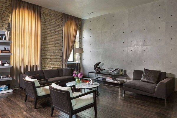 Industrial but sophisticated interior style #interior #design #space #architecture #room
