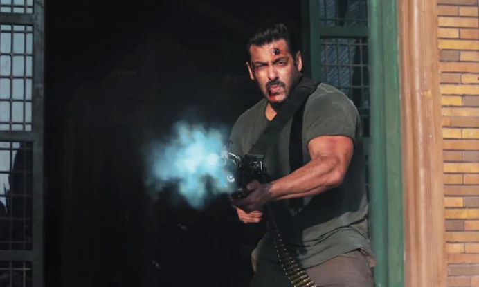 Salman Khan Machine Gun Tiger Zinda Hai Wallpaper Download Free – WallpapersBae