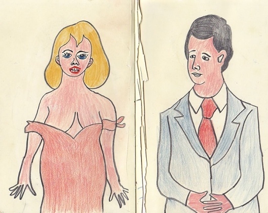 8_duo.jpg 720×573 pixels #illustration #blasterbuster #crayon