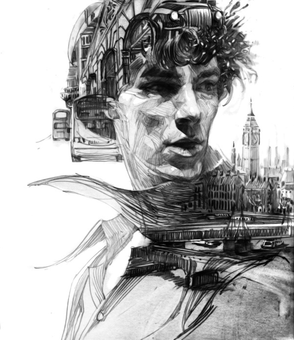 10 #zhang #weber #digital #illustration #pencil #sketch