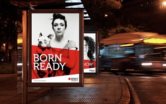 RMIT - CREATING PRECISION WITHIN DIVERSITY | FutureBrand Australia #transparent #rmit #minimalist #poster