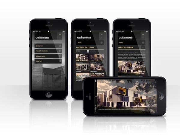 http://www.guillemetteproperties.com/fr #design #web #mobile