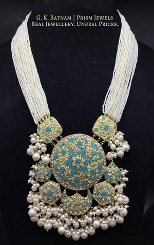Pendant Set - gold diamond polki kundan meena jadau jewellery