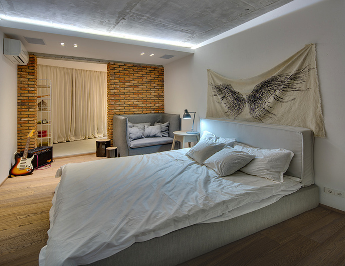 KaiF apartment by FORM architectural bureau - www.homeworlddesign. com (28) #interior #apartment #bedroom #design