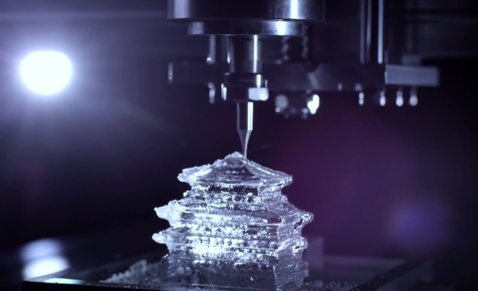 3d on the rocks by SUNTORY & TBWA/HAKUODO #icecube #3d
