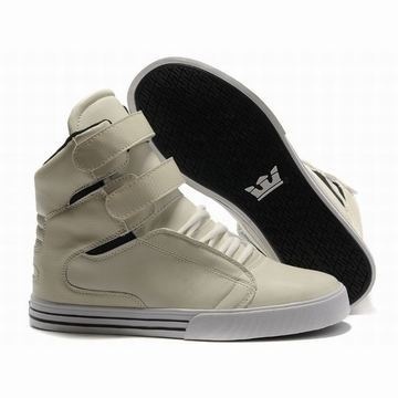 lady supra tk society beige white and black high tops #shoes