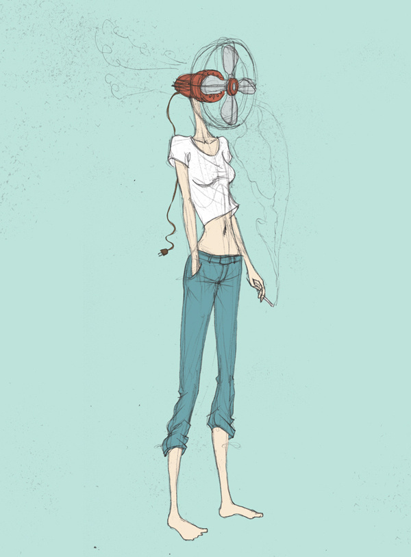 Illustrations idea #31: Darren Cools illustration #fan #illustration #girl