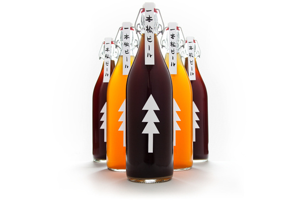 Kota Kobayashi, Designer | 小林耕太, デザイナー || #beer #pine #label #bottle