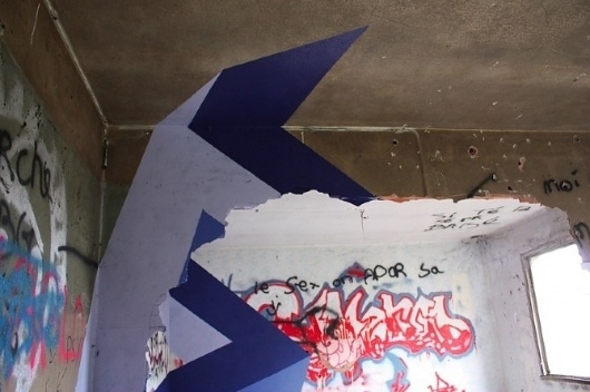 Infinity Triangle - F C H i C H K 'L #donut #infinity #triangle #art #street #paper