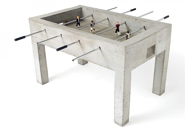 I HAVE POP (tm) - communication / design / special projects #concrete #table #fussbal