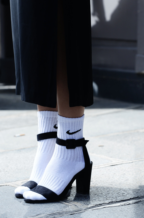 MOONMUD #socks #nike #heels #sandals